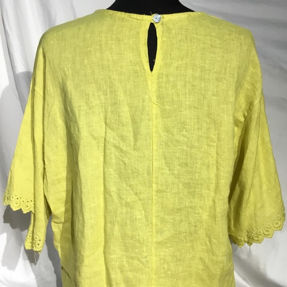 Saga 100% linen top - Picture 5 of 7